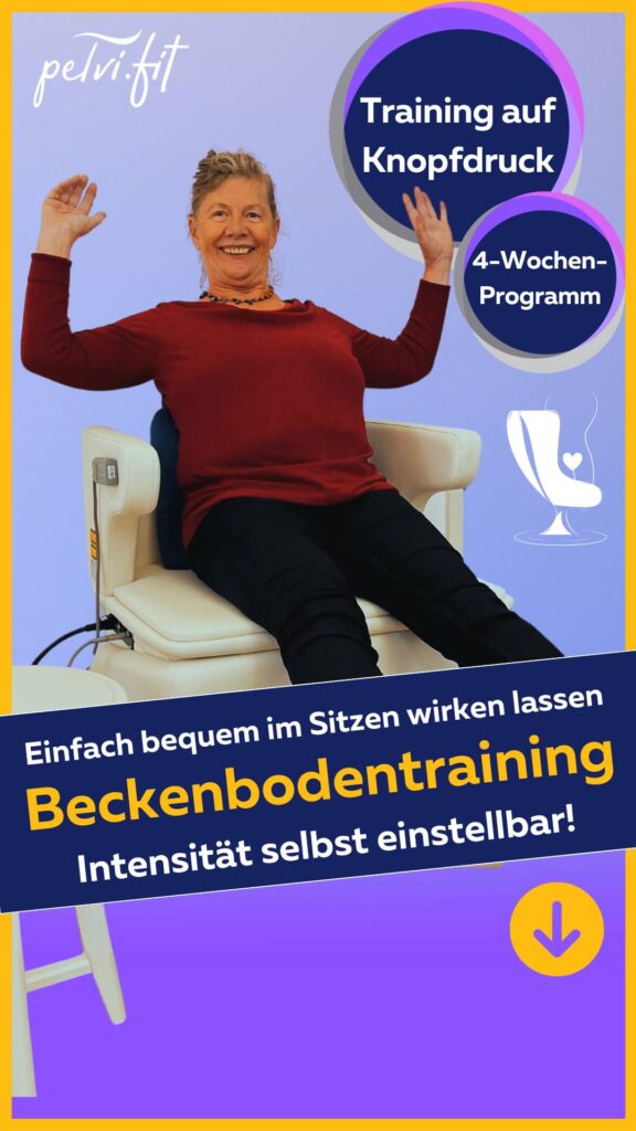 Beckenboden, Training, Effektiv, Blasenschwäche, Inkontinenz, Kegelübungen, Wieder richtig anspannen, EMP, Fitness, Training, Vorteile, Beckenbodenstuhl, Potenz, Rückbildung, Potent, Libido, Sexualität, pelvi.fit, pelvifit, Gevelsberg, Sprockhövel, Wetter, Hattingen, Bochum, Auf Knopfdruck